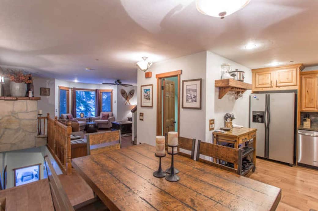 Dining Area to Living Room View