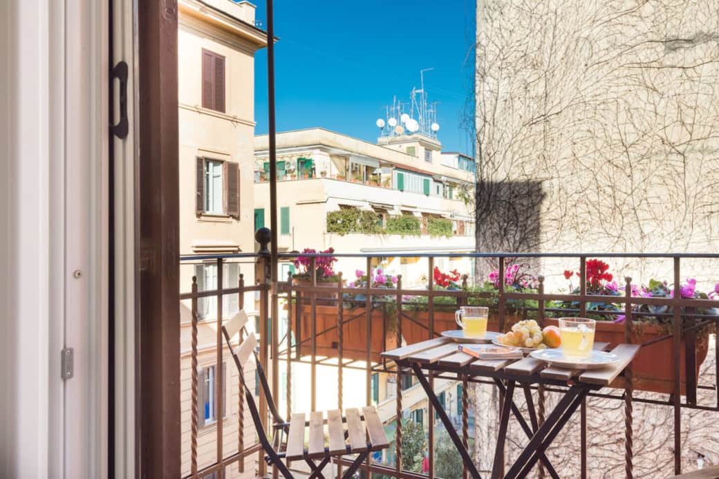 Private balcony