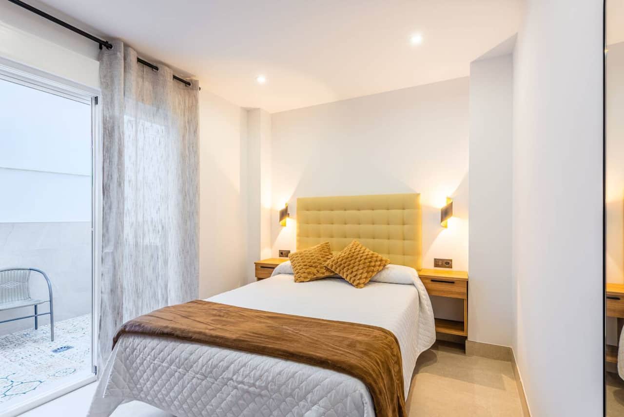 Habitación principal apartamento vacacional Nerja Costa del Sol