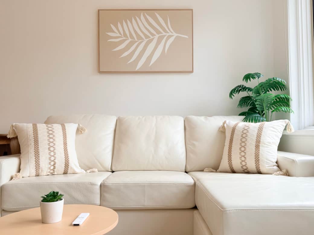 Sofa in lounge room Sofa in lounge room