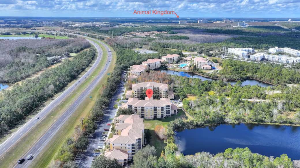 9 min drive to Animal Kingdom