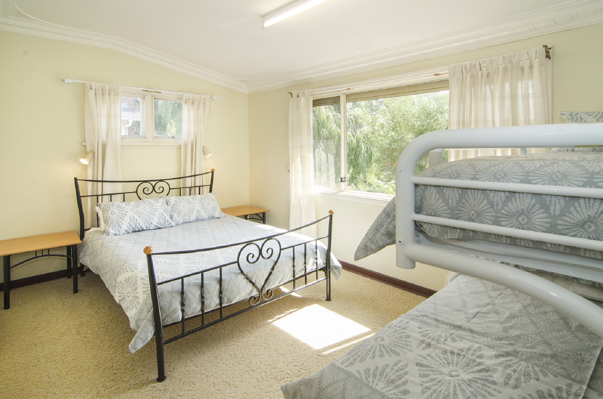 QUEEN & BUNK BEDROOM