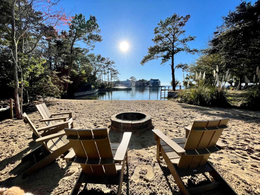 Fire Pit on the Beach