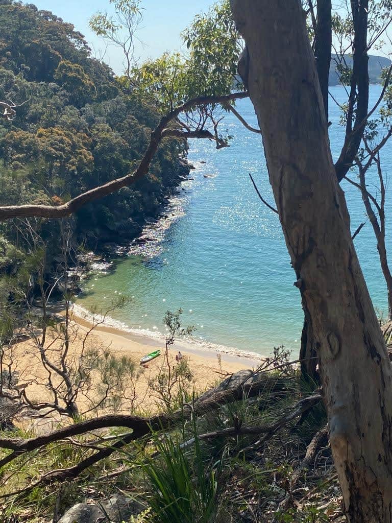 Walk or kayak around to nearby bays