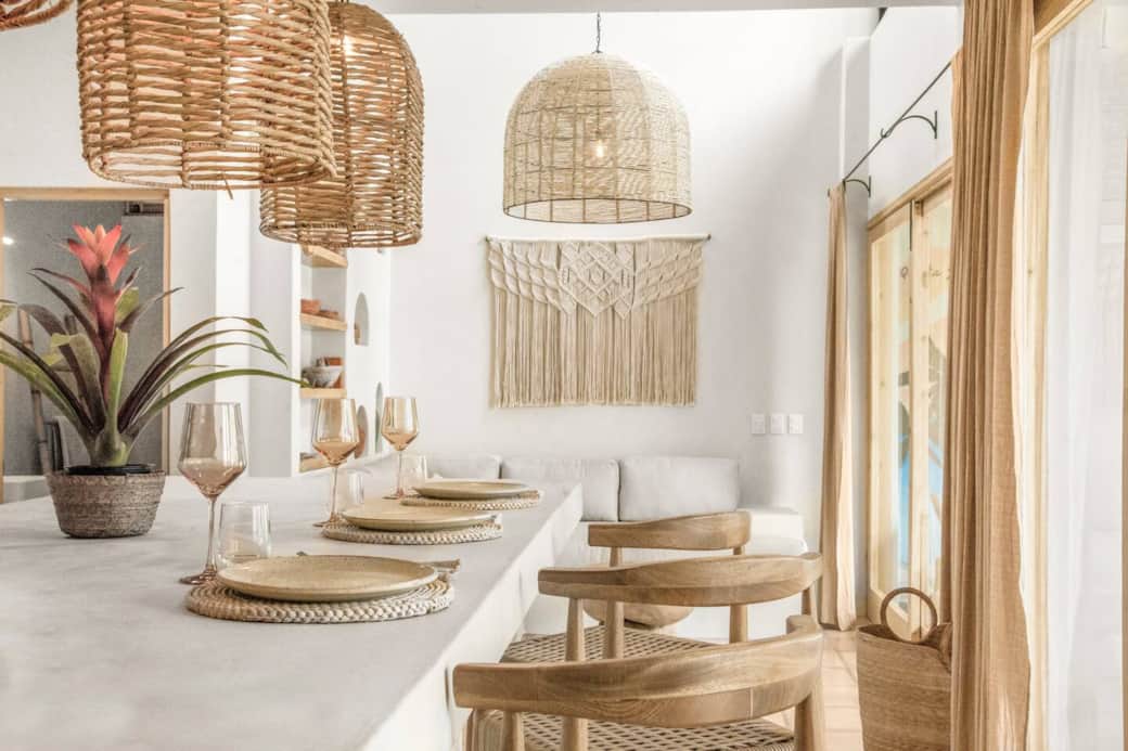 [Dining area]