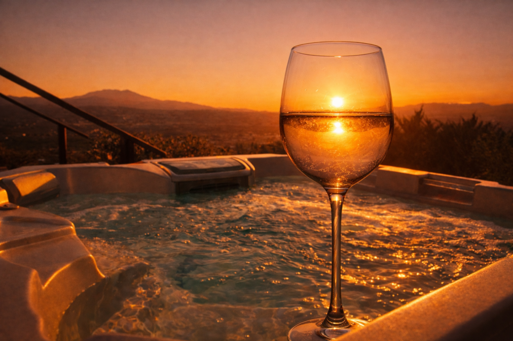 The end of a beautiful day