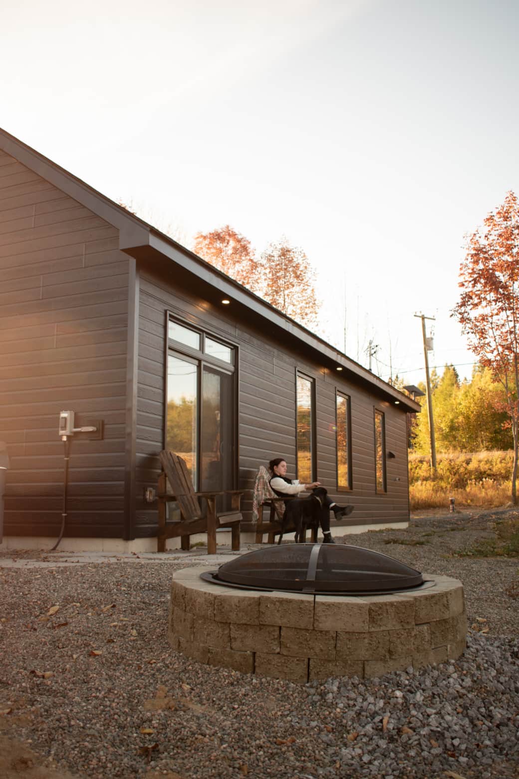 Outside seating