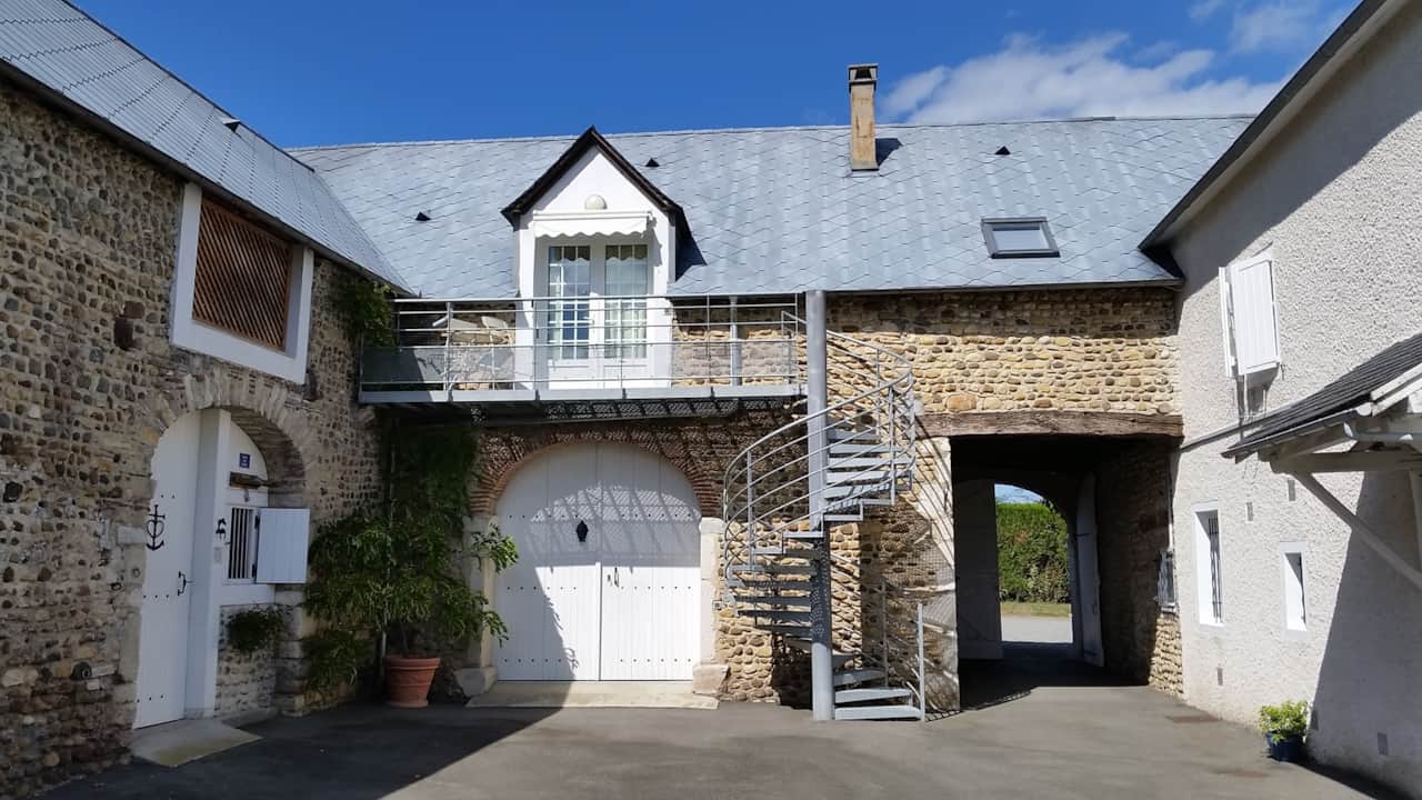 la cour de maison