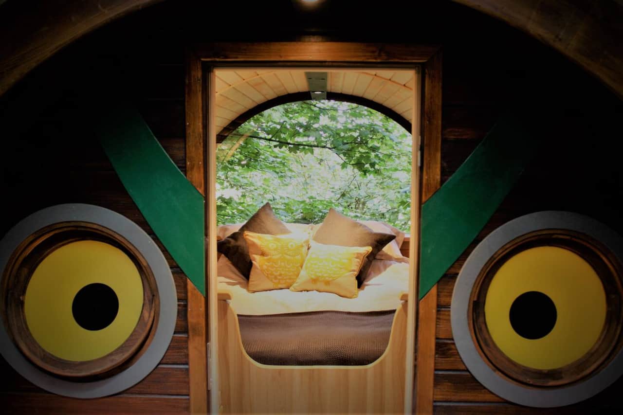 Double bedroom pod