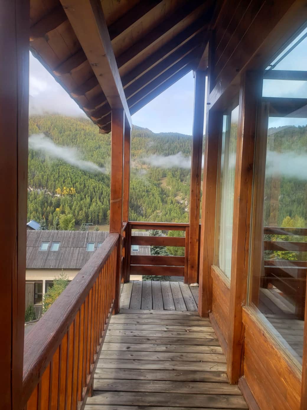 Vue depuis le balcon