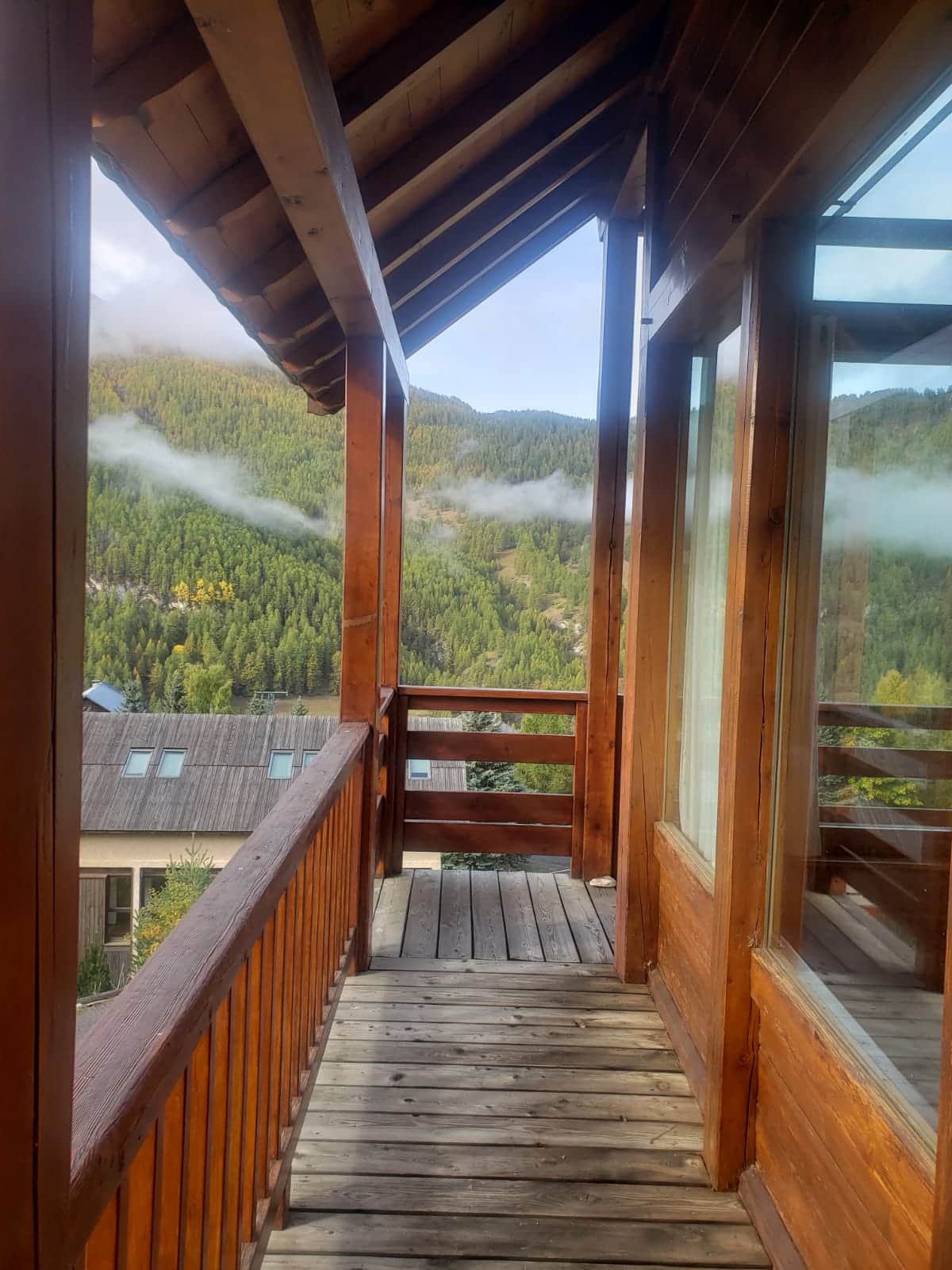 Vue depuis le balcon