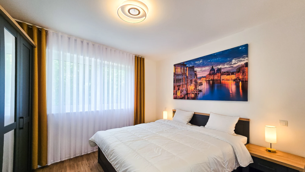 Frensdorf apartments a3 schlafzimmer doppelbett