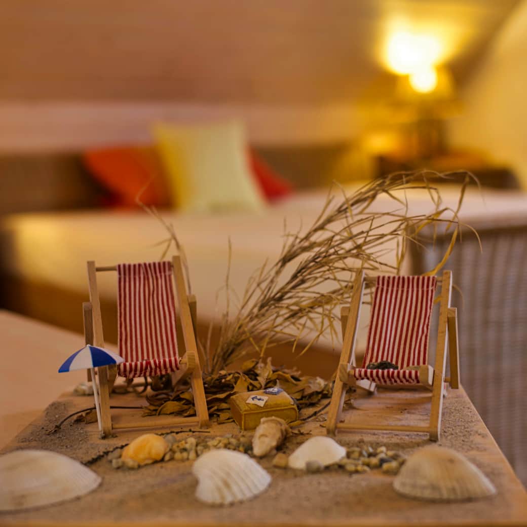 Detailbild Schlafzimmer rot 