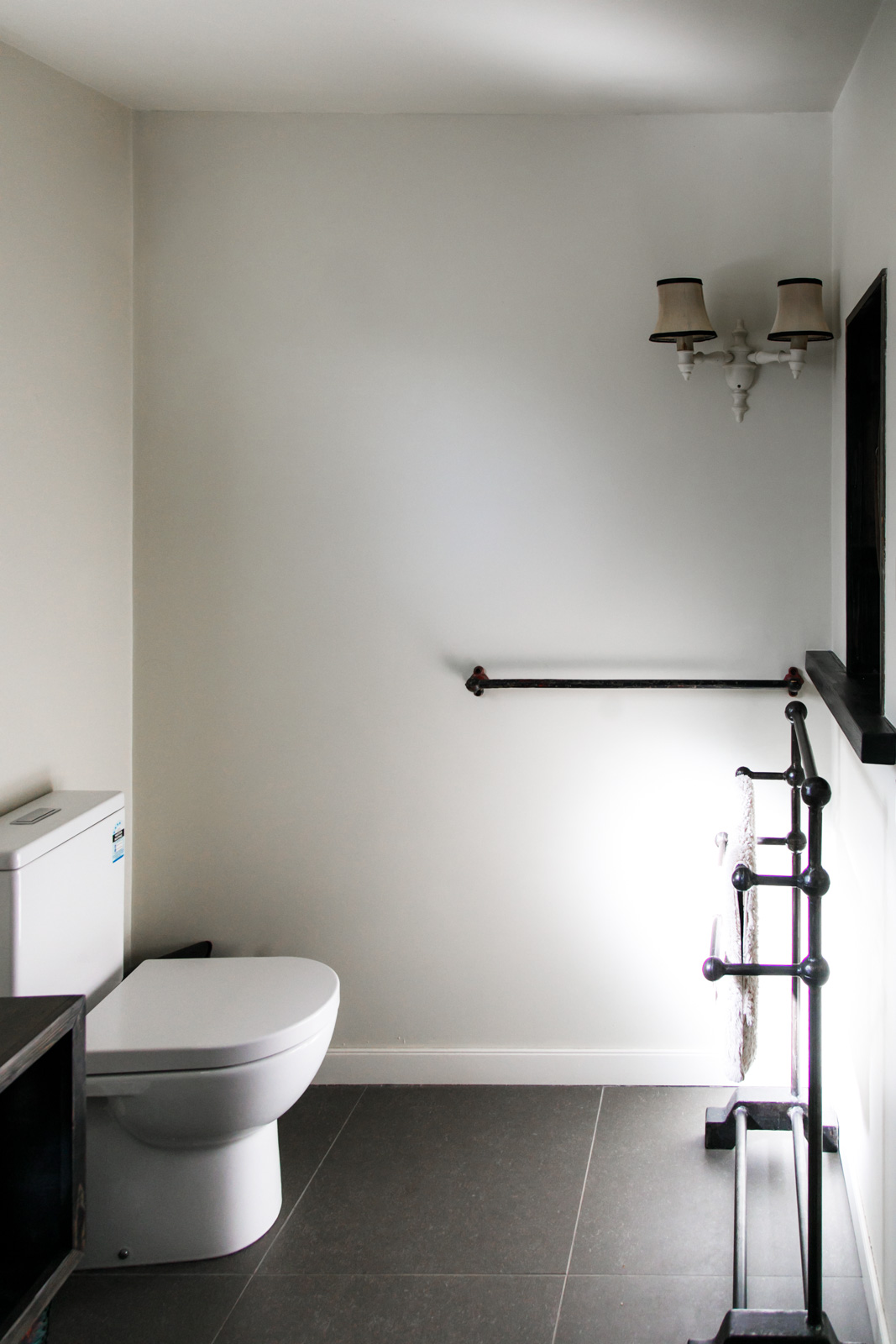 Shopkeeper's bathroom