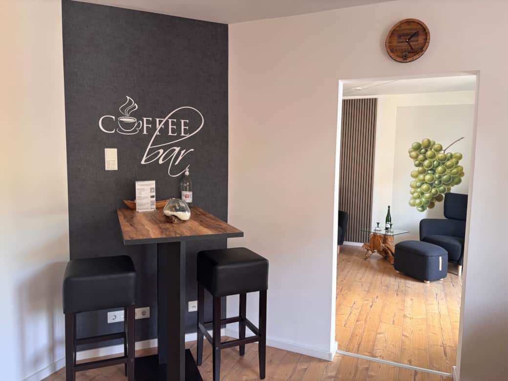 Kaffeebar in der Küche