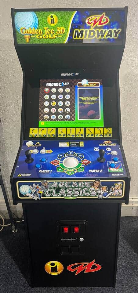 Golden Tee 3D x Midway Legacy XL Arcade Machine Golden Tee 3D x Midway Legacy XL Arcade Machine