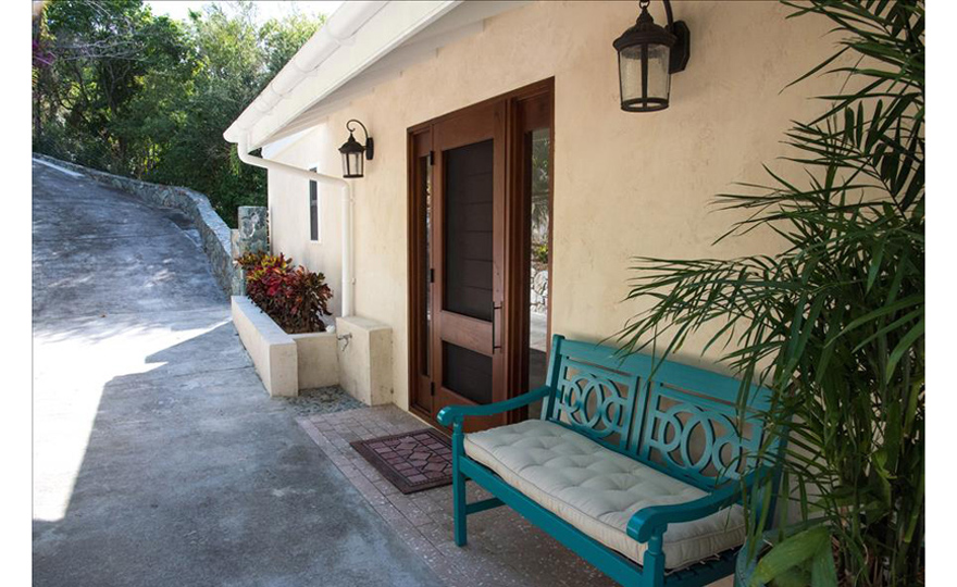 Entrance to the main living area