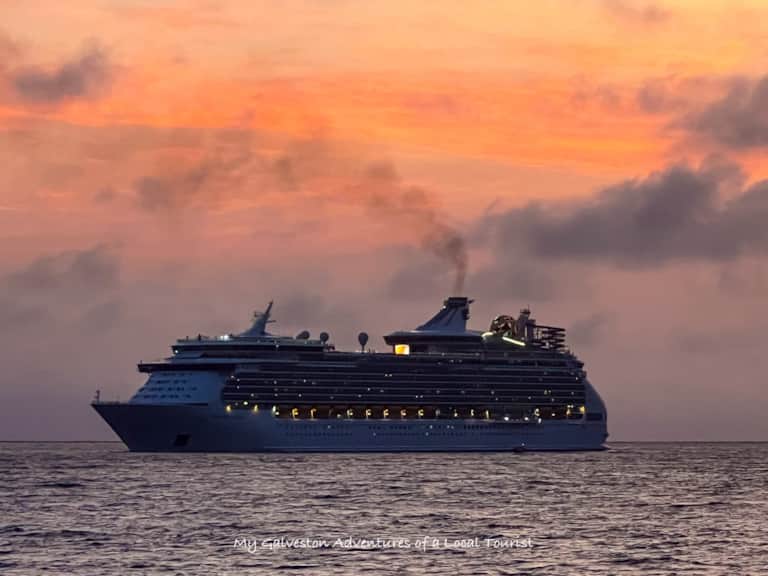 Royal Caribbean Mariner of the Seas docked in Galveston
