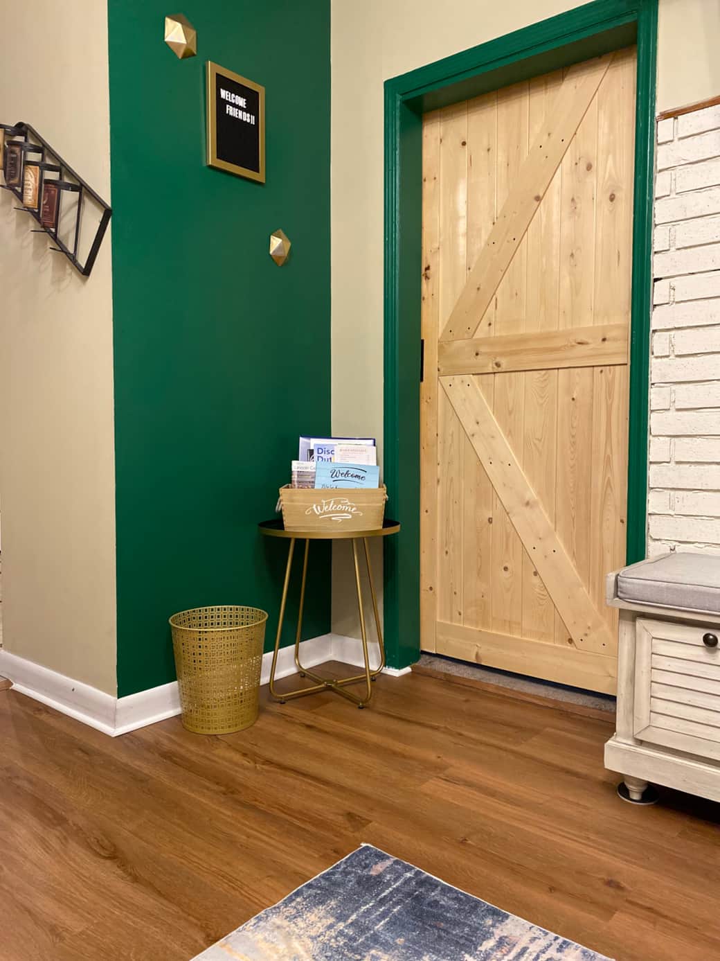 Living Room. Door to Bedroom