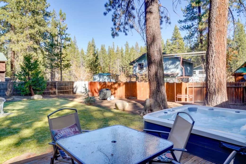 Large open space in the back. Large open space in the back.