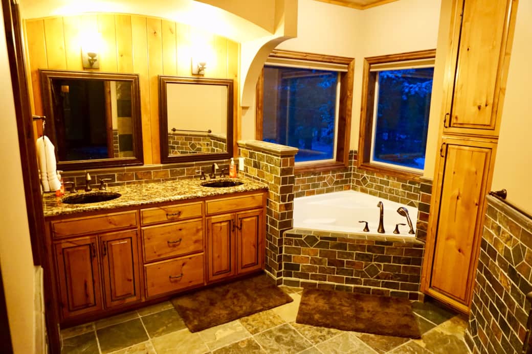 Master bathroom