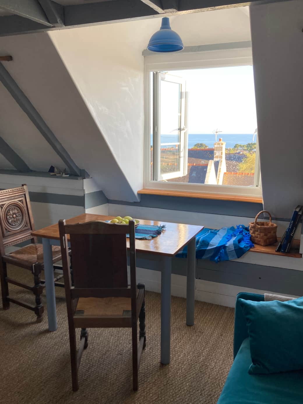 Dining with a view of Audierne Bay