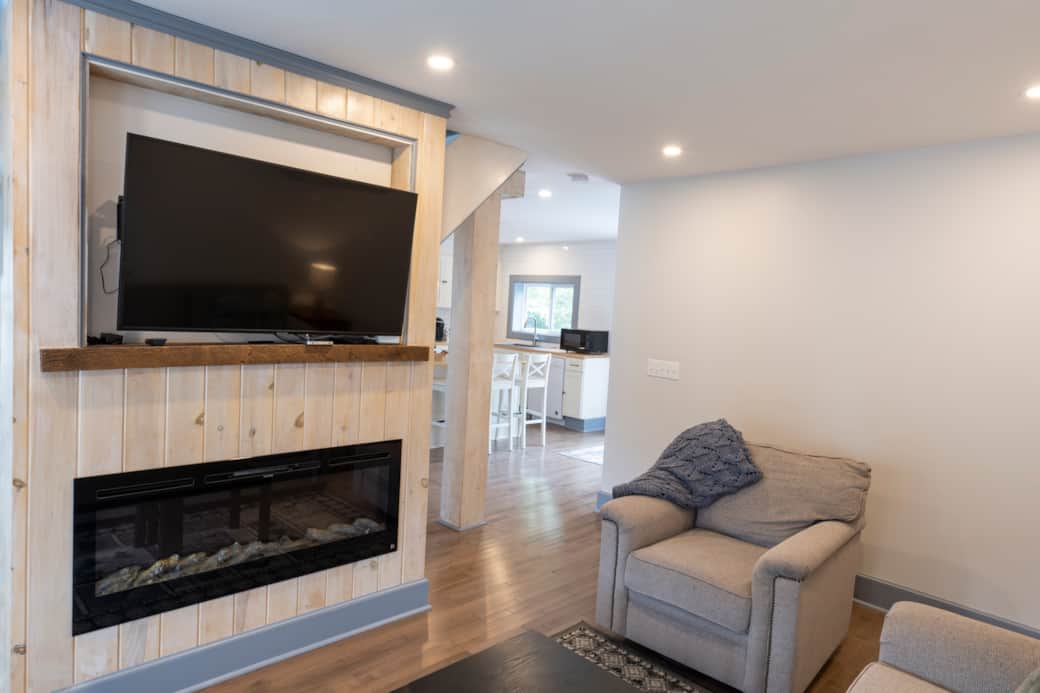 TV fire place TV fire place