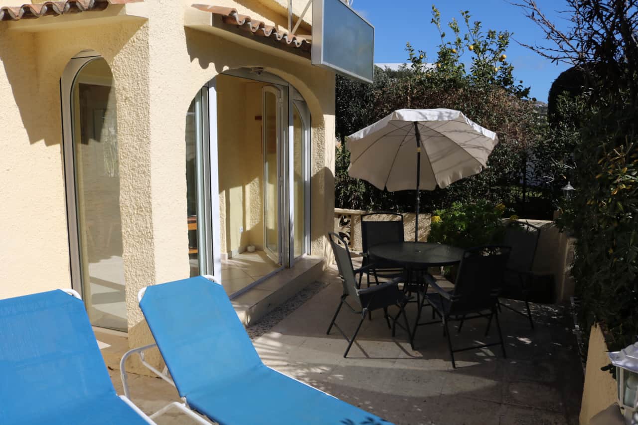 Bungalow situé dans le complexe Villas Fortuna Moraira