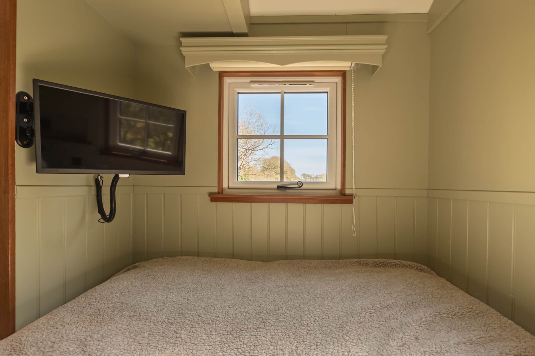 Shepherds Hut Bedroom