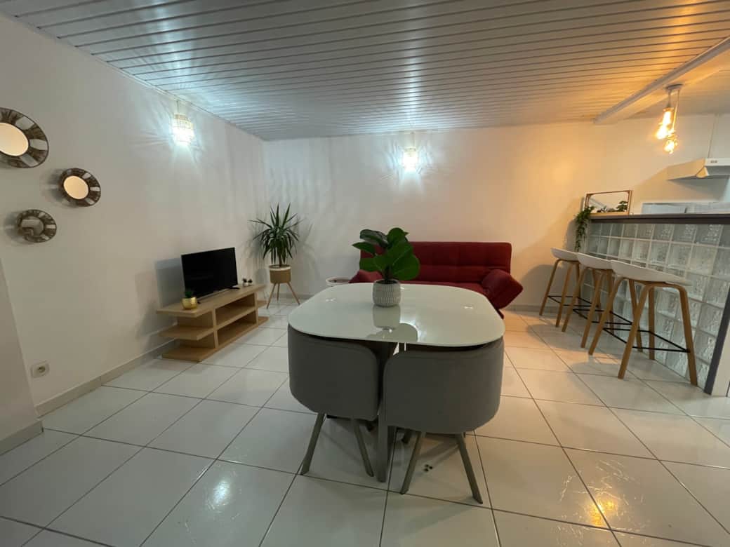 Salon-salle a manger