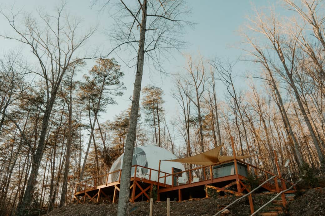 It is the ultimate glamping experience It is the ultimate glamping experience