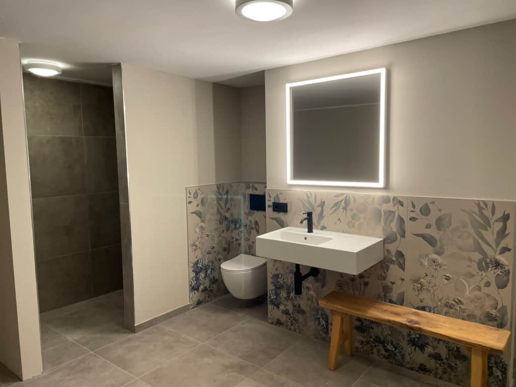 Second bathroom
