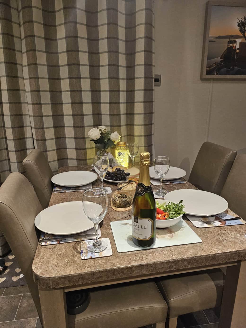 Ready for a special dinner.
