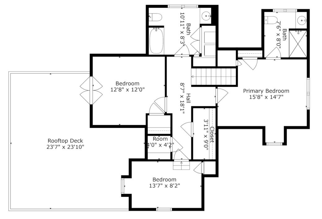 Second Floor Layout