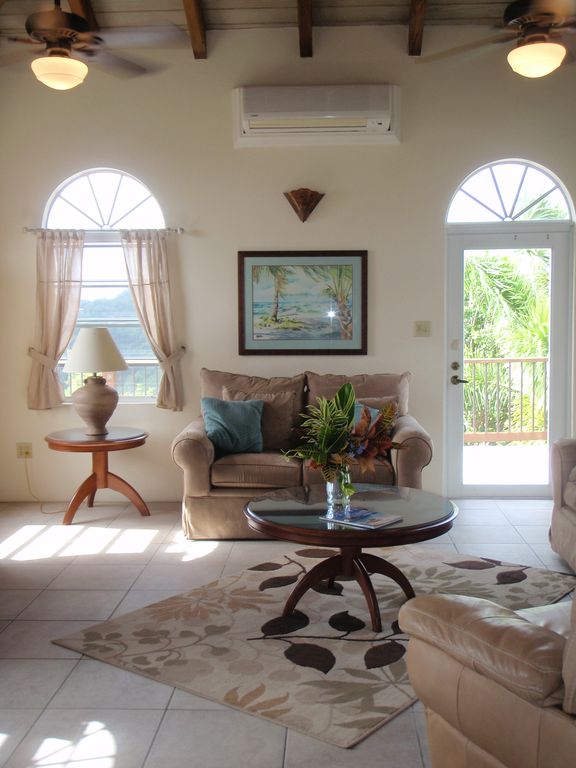 Ground level family room with Dish TV, DVD WIFI streaming unit Plasma TV