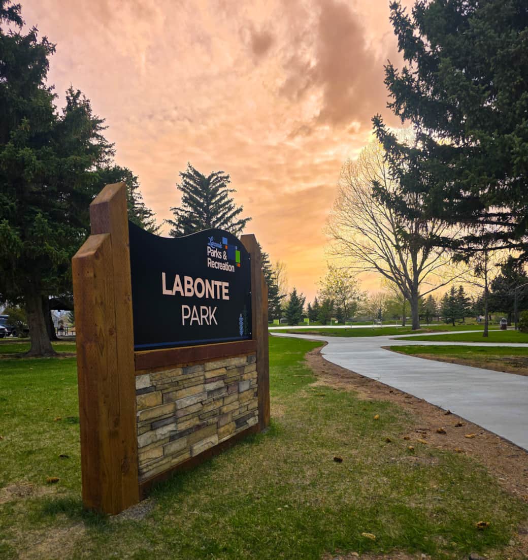 LaBonte Park is 1/2 block away! Take a sunset walk around the lake and enjoy the playground!