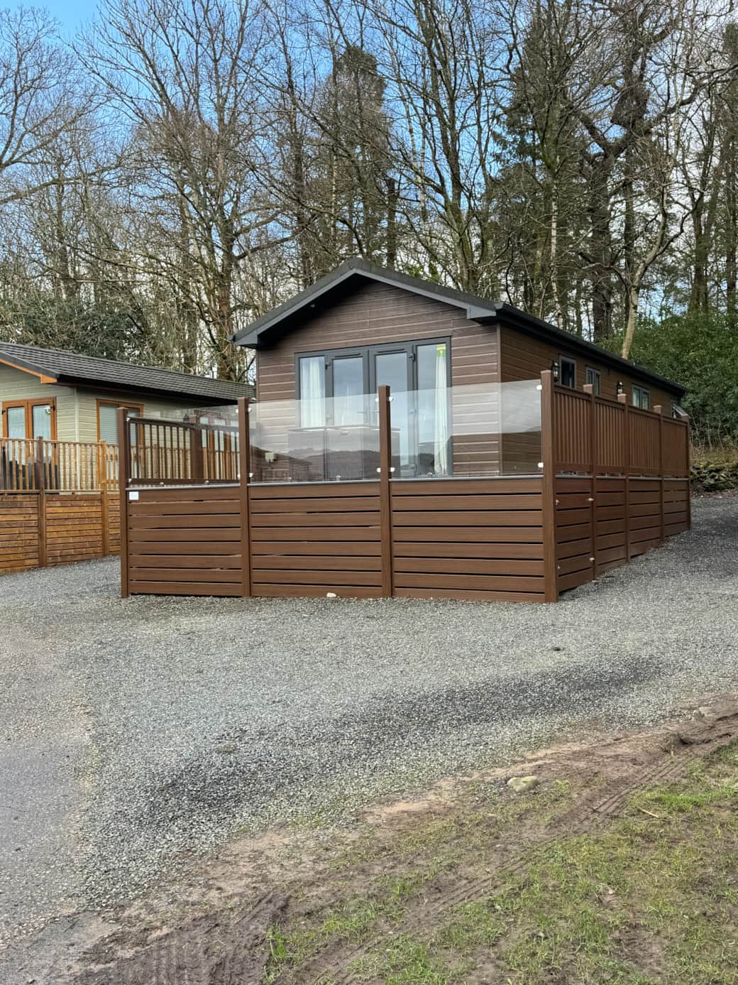 Lodge from RH facing