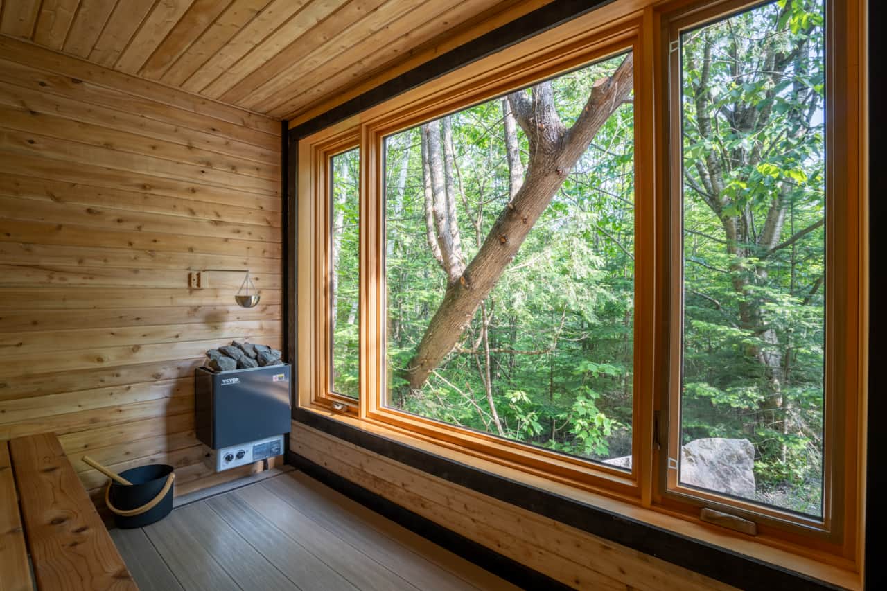 Sauna extérieur