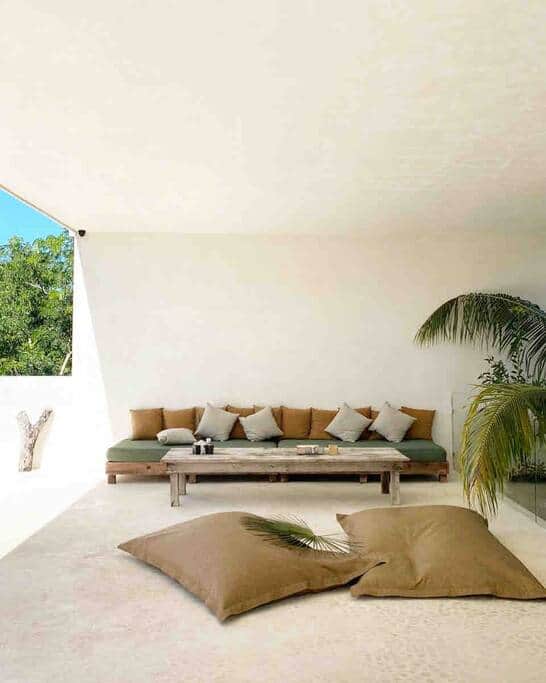 Villa 16Tulum - Upstairs living