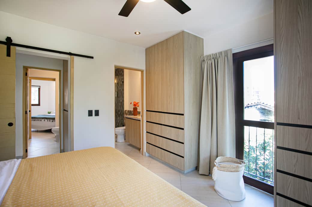 Primary Bedroom with Closets