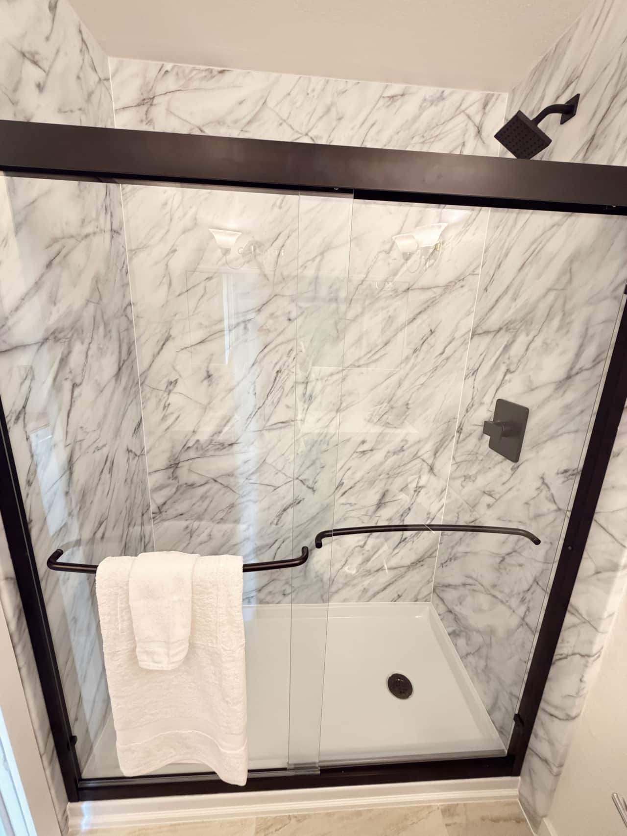 Fully Updated walk in Shower