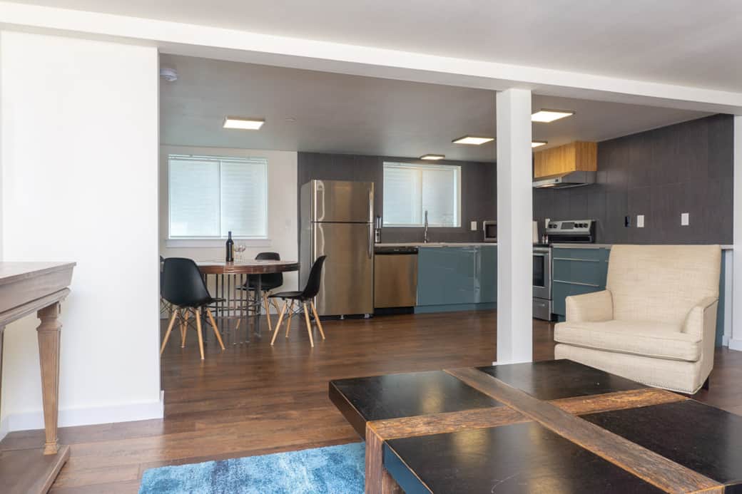 Open floor plan