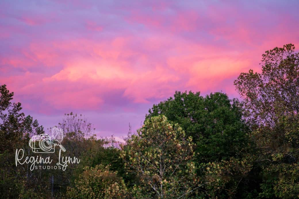 Gotta love the Fall sunsets