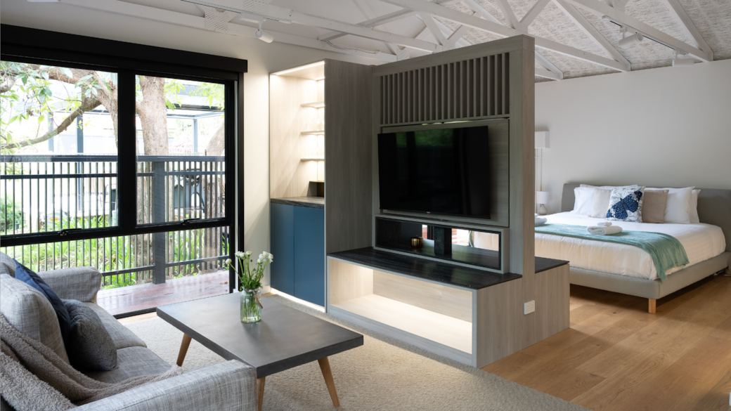 Treetop - Living and Bedroom