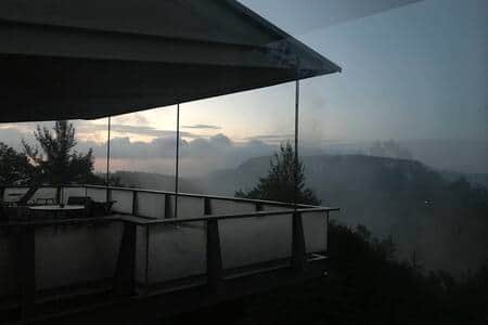 Wake up early to catch stunning sunrises from the back deck of the Kite House