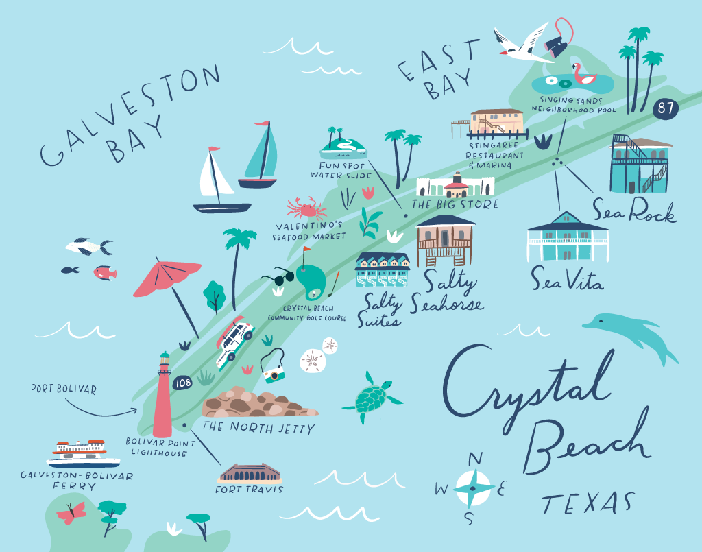 Visit Crystal Beach, TX