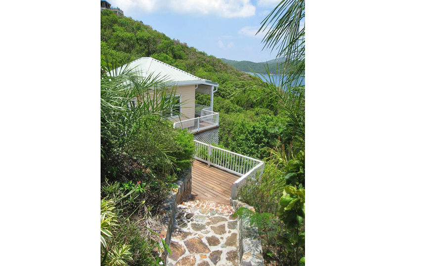 The Cottage is below The Villa