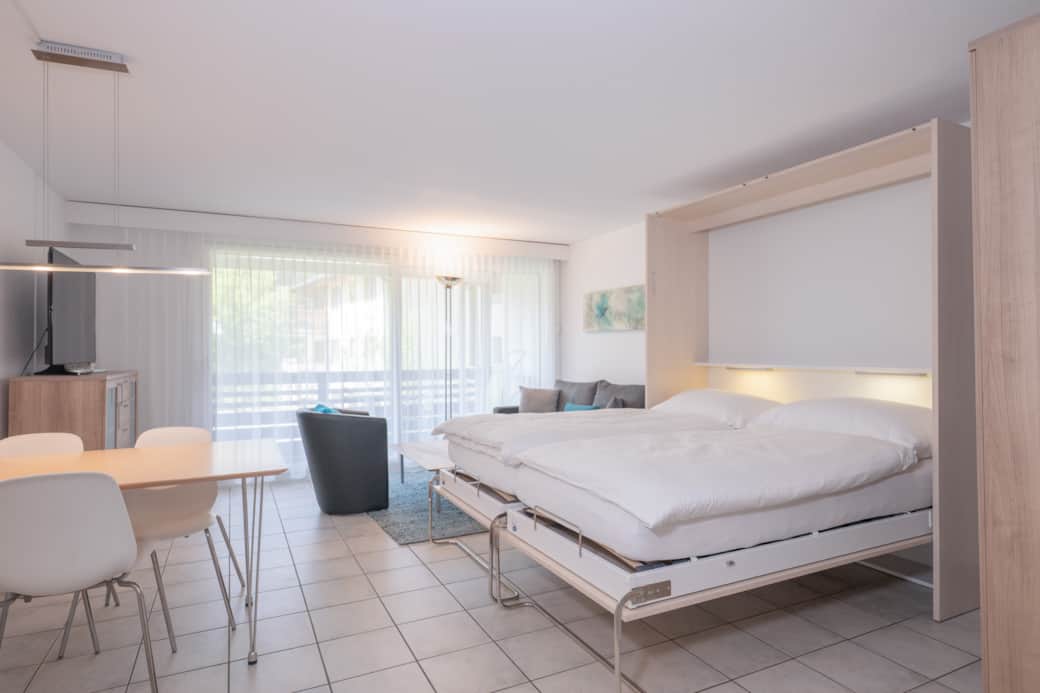 offenes Schrankbett offenes Schrankbett