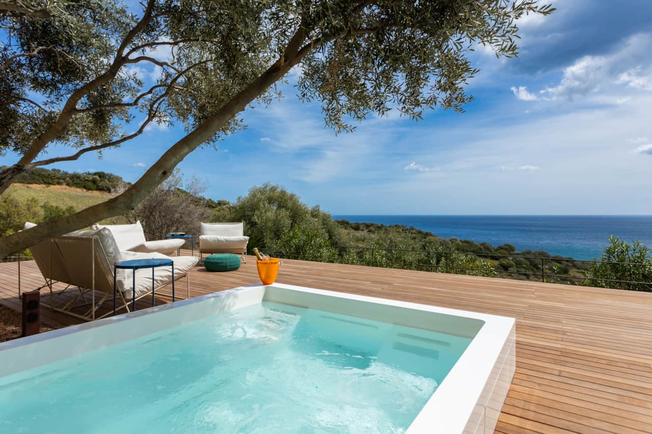Spa avec magnifique vue mer