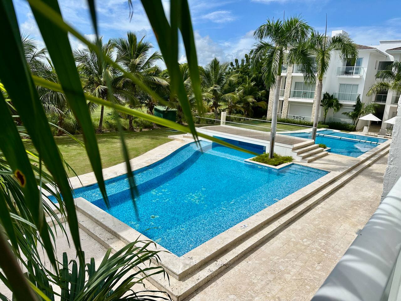 Big 2 BR condo Cana Pearl, Cana Bay - Pool view